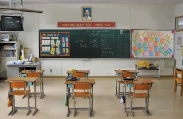 Kích thước tiêu chuẩn bàn ghế học sinh của Bộ y tế